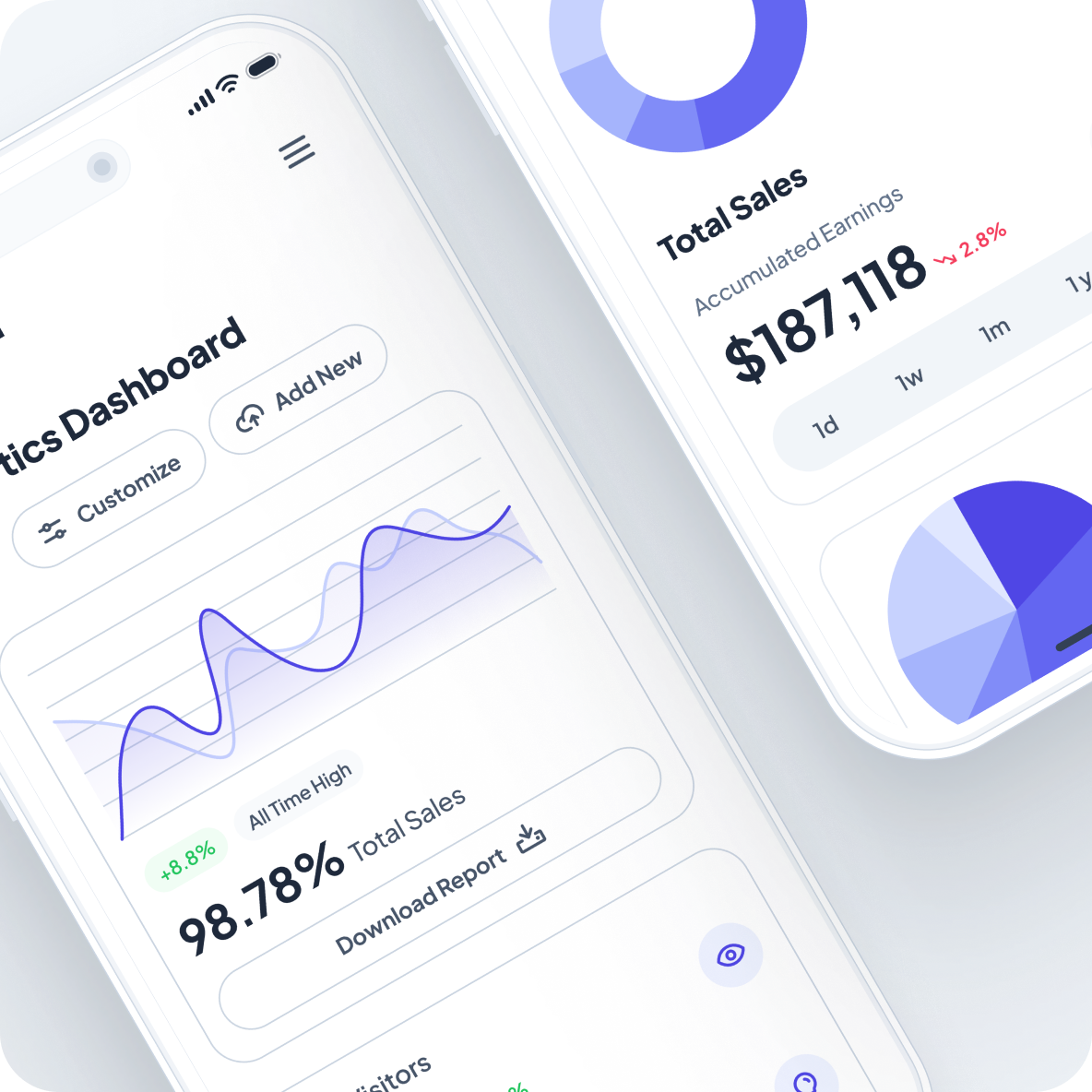 Dashboard interface preview