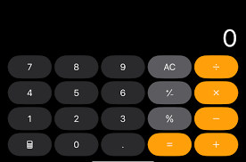 Calculator app preview