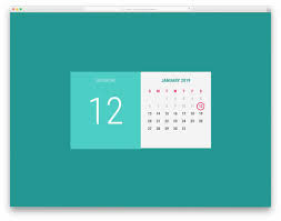 Calendar app preview