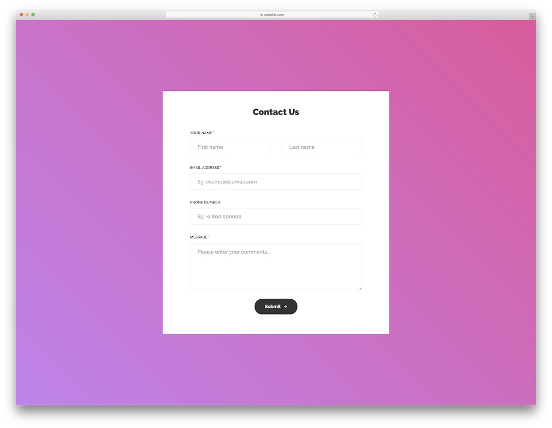 3 colum preview website
