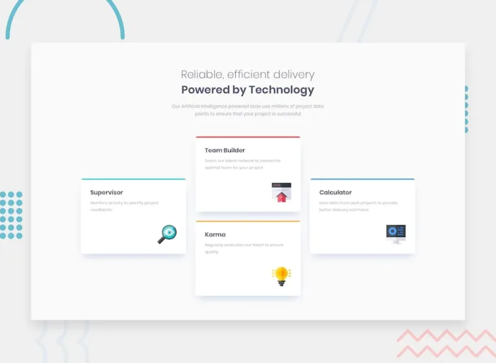 3 colum preview website